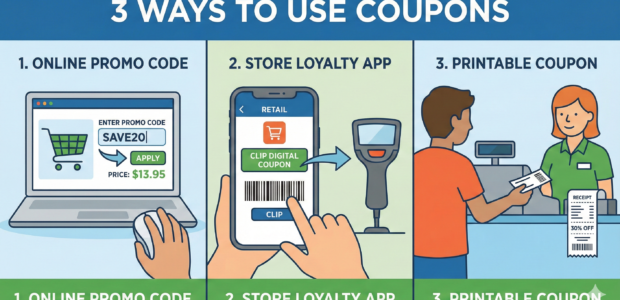 3 Ways to Use Coupons